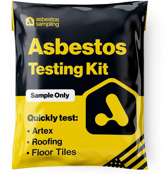 Main image of Asbestos Test Kit - Sample Only Testing - 72hr (3 Business Day) NVLAP lab Result with lab Testing fee Included. (1 Samples)