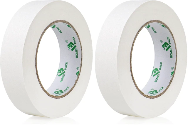 Main image of White Gaffer Tape, Matte Non-Reflective, 1inch x 30yds No Residue Hand Tear Self-Adhesive Gaffer Tape for Labeling, Cable, Stage, Photo Studio, Painters and Duct Repair, 2 Pack