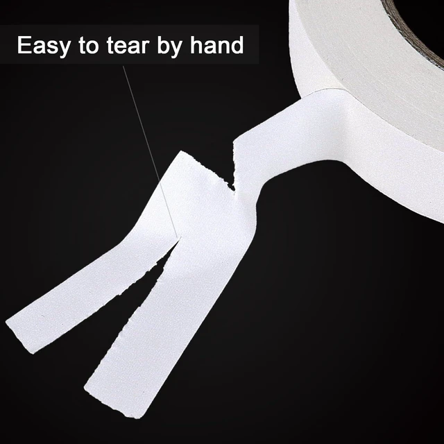 Alt view image 5 of 7 - White Gaffer Tape, Matte Non-Reflective, 1inch x 30yds No Residue Hand Tear Self-Adhesive Gaffer Tape for Labeling, Cable, Stage, Photo Studio, Painters and Duct Repair, 2 Pack