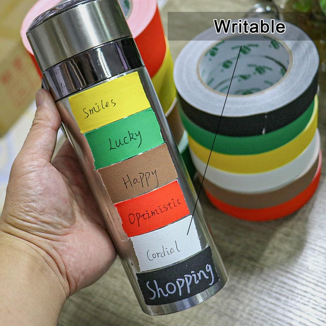 Alt view image 7 of 7 - White Gaffer Tape, Matte Non-Reflective, 1inch x 30yds No Residue Hand Tear Self-Adhesive Gaffer Tape for Labeling, Cable, Stage, Photo Studio, Painters and Duct Repair, 2 Pack