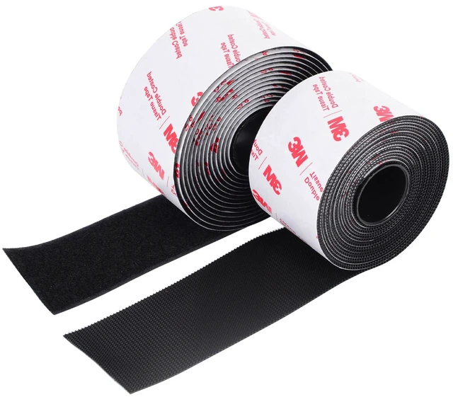 Main image of Hook and Loop Tape 2in x 10ft, Mounting Tape Heavy Duty Adhesion Slef Adhesive Interlocking Strip, Back Adhesive Mounting Strips, Reclosable Sticky Back, Double Sided Carpet & Rug Fixation