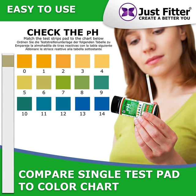 Alt view image 3 of 7 - Alkaline Water pH Test Strips. Testing Kit for Home Drinking Water and Liquids. Universal Tester for Aquarium, Fish Tank, Pool, Hot Tub, Spa, Kombucha, Fermentation and Brewing Process