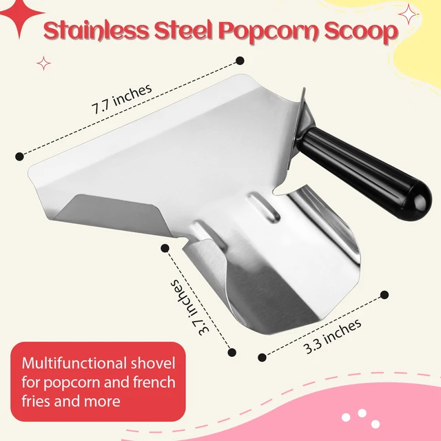 Alt view image 4 of 7 - 402 Pcs Popcorn Bags with Popcorn Scoop and Salt Shaker,1 oz Small Pop Corn Bags Popcorn Bags Individual Servings for Popcorn Machine Supplies Party Movie Night Theater