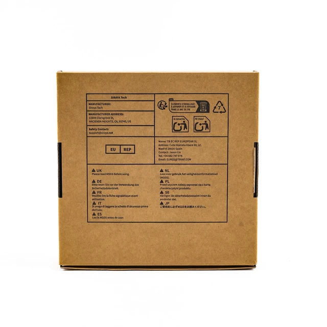 Alt view image 3 of 7 - Fibreheart ABS-CF Core 3D Printer Filament, Black, 1kg 20% Carbon Fiber Reinforced ABS, Superior Strength, Enhanced Layer Adhesion, 1.75mm, for Industrial Parts