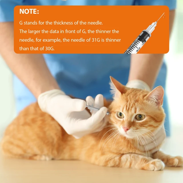 Alt view image 7 of 7 - 100 Pack U-100 1cc 31 Gauge 5/16 Inch Syringes with Needle Individually Packed, Premium Construction, Leak-Resistant Design, Easy-to-Read Markings