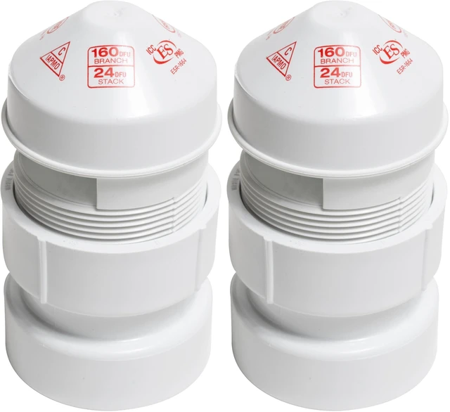 Main image of Air Admittance Valve,1-1/2in-2in,20DFU 39016-1 Each (Pack of 2)
