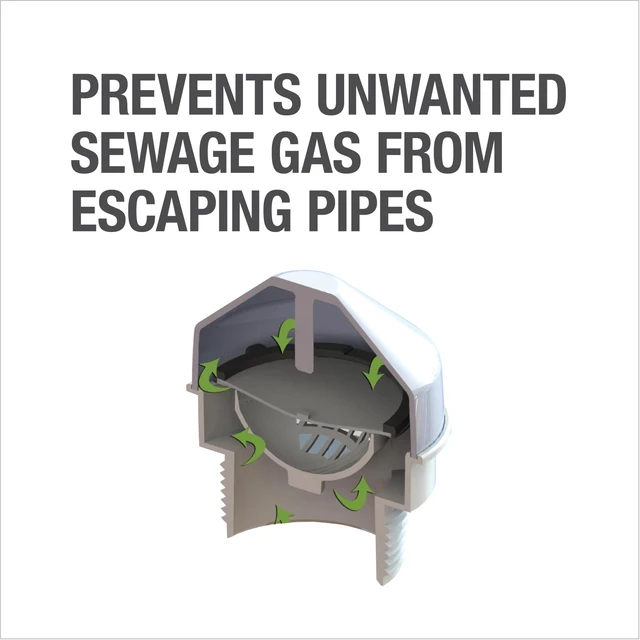 Alt view image 4 of 6 - Air Admittance Valve,1-1/2in-2in,20DFU 39016-1 Each Faucet Aerators And Adapters