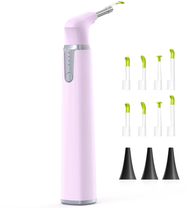 Main image of Otoscope with Light, Ear Camera with Dual View, 720pHD WiFi Ear Scope with 6 LED Lights, 3.9mm Lens Otoscope Camera for Kids and Adults, Ear Scope Compatible w/iPhone and Android Pink