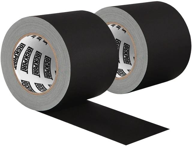 Main image of Black Gaffers Tape 4 Inch x 30 Yards - 2 Pack Pro Matte Gaff Tape Professional Heavy-Duty Gaffer TapeNo Residue, Heat/Water Resistant, Non-Reflective, Easy TearIdeal for Photography,Studio