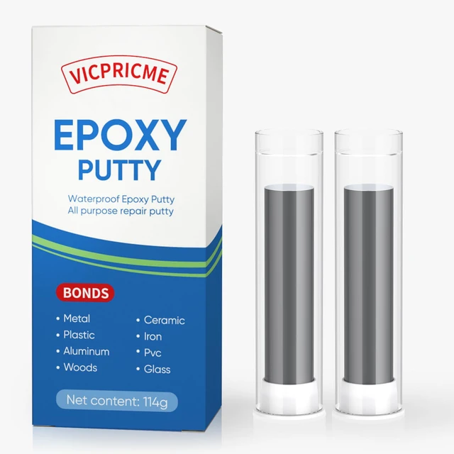 Main image of Epoxy Putty for Metal Pipe Pool Tank, Underwater Repair, 120g Hand-knead 2-part putty cut, mix by hand, apply; works underwater and under pressure
