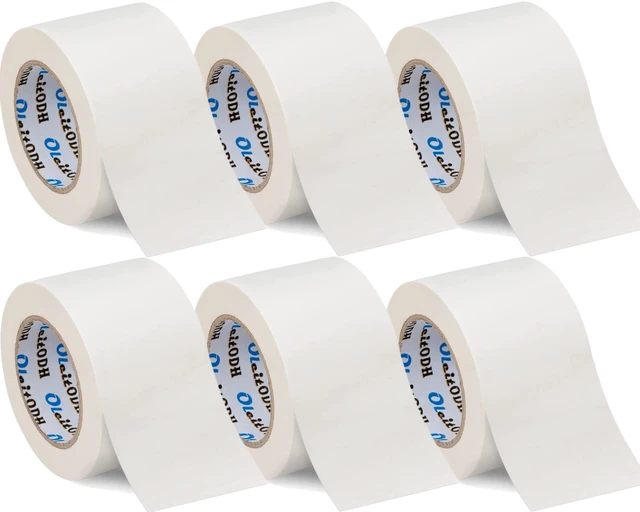 Main image of 3''x 30 Yards White Gaffers Tape Bulk 6 Pack Stage Gaff Tape Gaffers Tape No Residue Cloth Matte Finish Pro Gaff Industrial 3 inch Gaffer Gaffer Tape