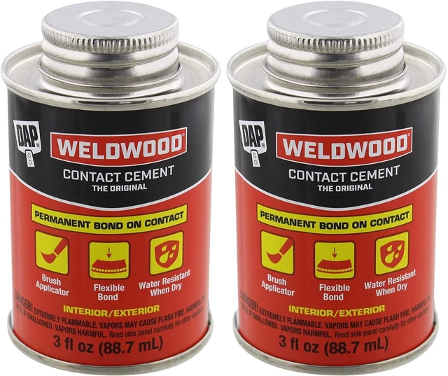 Main image of 00107 Weldwood Original Contact Cement,3 oz- Pack of 2