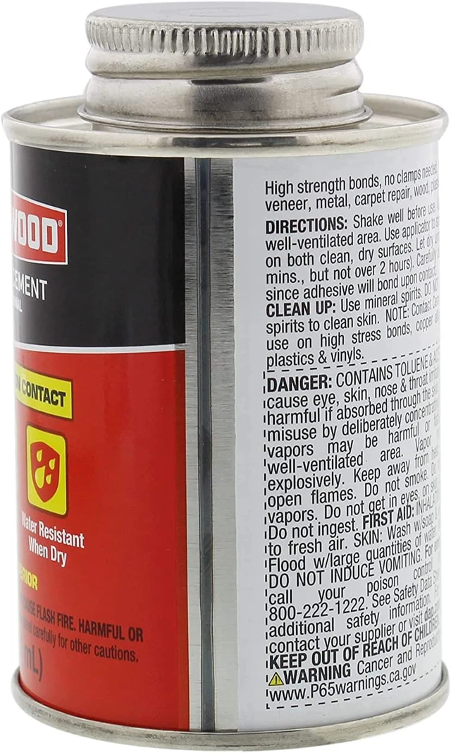 Alt view image 3 of 4 - 00107 Weldwood Original Contact Cement,3 oz- Pack of 2