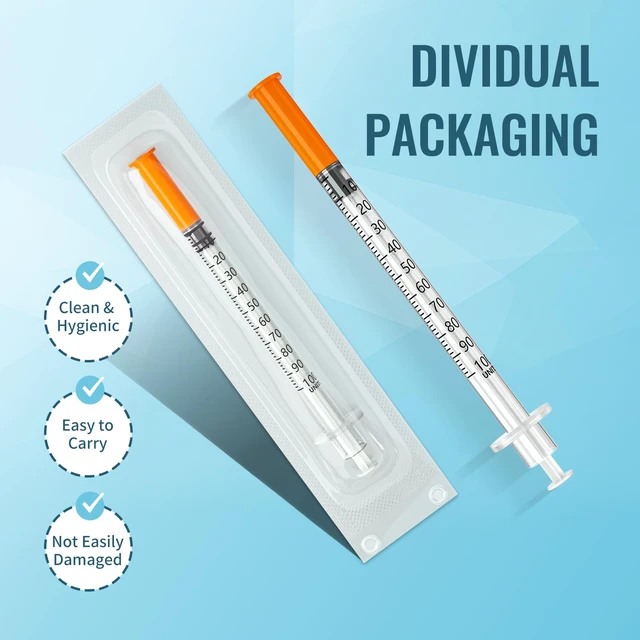 Alt view image 2 of 6 - 0.3 ml 31G 5/16" (8 mm), Individual Package, 100 Pcs