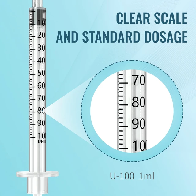 Alt view image 5 of 6 - 0.3 ml 31G 5/16" (8 mm), Individual Package, 100 Pcs