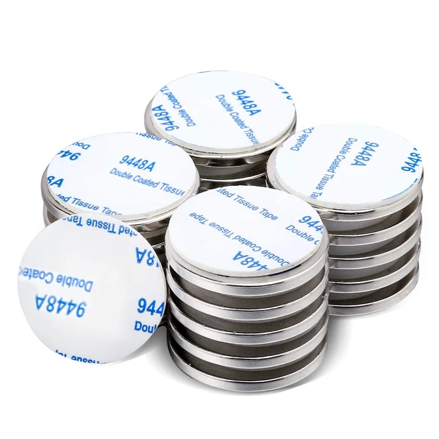 Alt view image 4 of 7 - Permanent Rare Earth Magnets. Fridge, DIY, Building, Scientific, Craft, and Office Magnets, Pack of 20