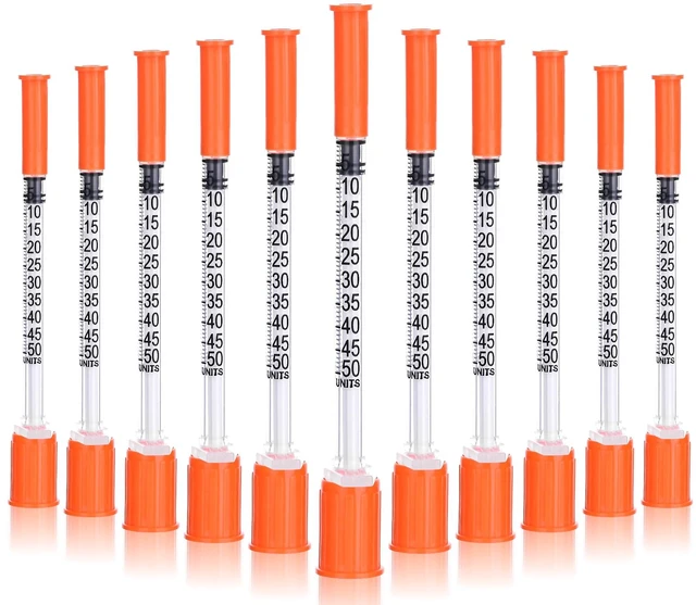 Main image of Syringes 29Ga 0.5cc 1/2"(12.7mm)-Pack of 50