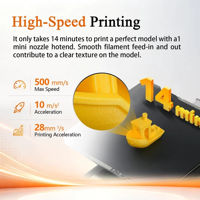 Alt view image 7 of 7 - 2Pack 0.2mm A1 Hotend for Bambu A1/A2L Hardened Steel Nozzle Kit Hot End Removable Nozzles, High Precision Extrusion, WearResistant, 350°C HighTemp, Includes 2PCS Silicone Socks for Bambu Lab