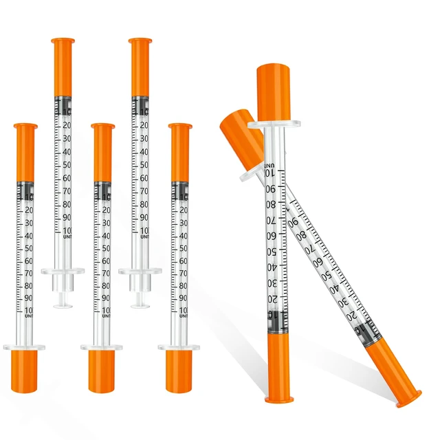 Main image of 100Pack,1ml/cc 31G1/4"6mm), Pack of 100 Individually Packaged