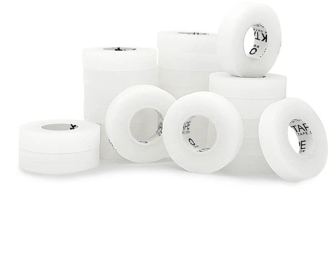 Main image of OKPore Transparent Medical Tape (Pack of 24) - First Aid Surgical Tape Hypoallergenic and Breathable for Wound Dressing Care, Latex Free, 0.5in x 10yds