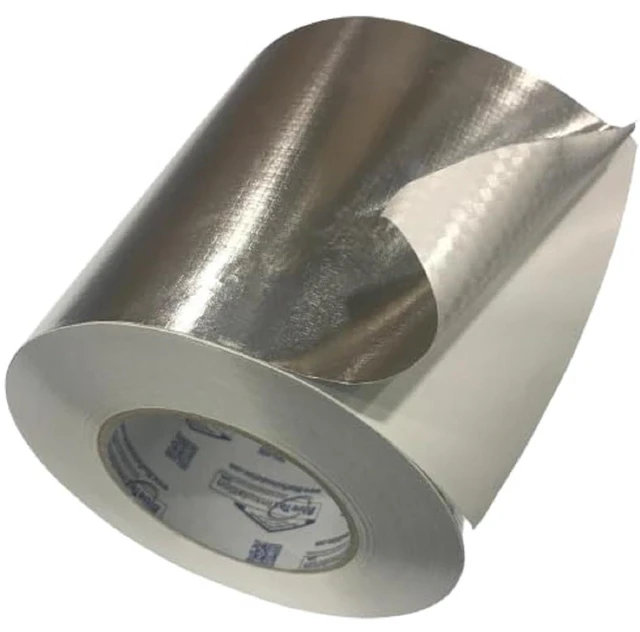 Alt view image 7 of 7 - HVAC Aluminum Foil Tape 6 inch x 150 ft (6 mil), Professional Grade Silver Duct Tape Metallic, Tear-Proof Woven HVAC Tape Heavy Duty, for Ductwork, Dryer Vent & Insulation - 1 Roll