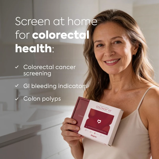 Alt view image 3 of 7 - COLONOX At-Home Colon Screening Test Kit, Fecal Occult Blood Test, 2 Tests Easy To Use, Detects Hidden Blood in Stool, Rapid Results in 10 Minutes, Highly Sensitive, Private Testing At Home