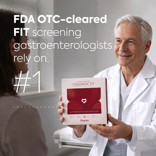 Alt view image 6 of 7 - COLONOX At-Home Colon Screening Test Kit, Fecal Occult Blood Test, 2 Tests Easy To Use, Detects Hidden Blood in Stool, Rapid Results in 10 Minutes, Highly Sensitive, Private Testing At Home