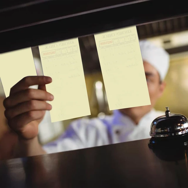 Alt view image 6 of 7 - Guest Checks Server Note Pads 1000 Sheets With Carbonless Copy Paper for Restaurants (20 Books) 3.5" x 6.75" Per Ticket Book