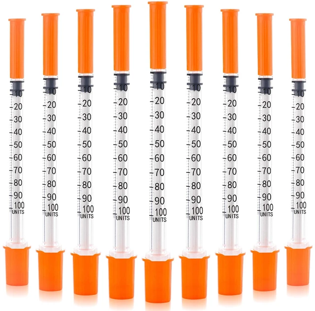Main image of 29 gauge 1cc 1/2 in(13mm) syringes with Needle,Pack of 50