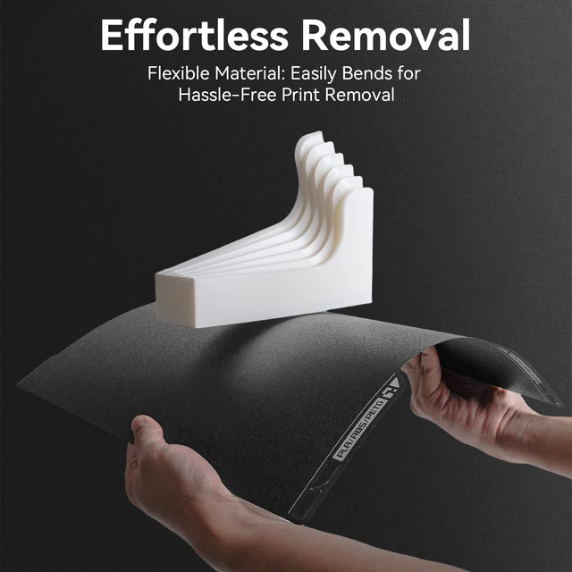 Alt view image 4 of 7 - 355 x 346mm Dual Sided Textured PEI Build Plate for Bambu Lab H2D/H2S Good Adhesion Heated Bed,Easy Model Removal Spring Steel Plate Compatible with Bambu Labs H2D AMS Combo/H2S 3D Printers