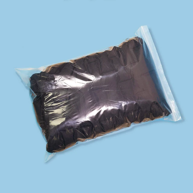 Alt view image 4 of 5 - 200 Pcs 14" x 20"- 2 Gallon Zip Bags for Clothing 2 Mil Plastic Large Resealable Ploy Bags with Lock Seal Zipper for Bulk storage