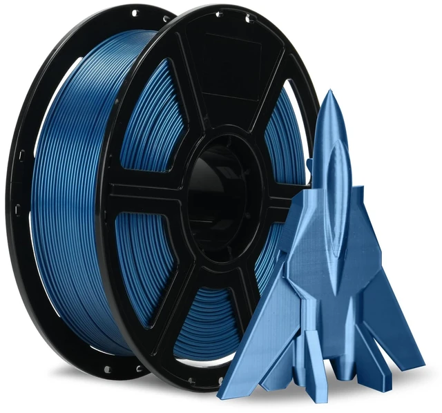 Main image of Rapid PETG Filament 1.75mm Metallic Blue, Max 600mm/s High Speed Printing, 3D Printer Filament 1kg Spool, Dimensional Accuracy +/- 0.02mm, Fits Most 3D Printers