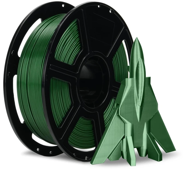 Main image of Rapid PETG Filament 1.75mm Metallic Green, Max 600mm/s High Speed Printing, 3D Printer Filament 1kg Spool, Dimensional Accuracy +/- 0.02mm, Fits Most 3D Printers