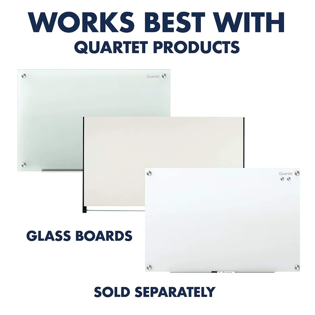 Alt view image 5 of 5 - Strong Magnets for White Boards, Rare Earth Magnet for Glass Whiteboards, Assorted Colors, 12 Pack (85393)
