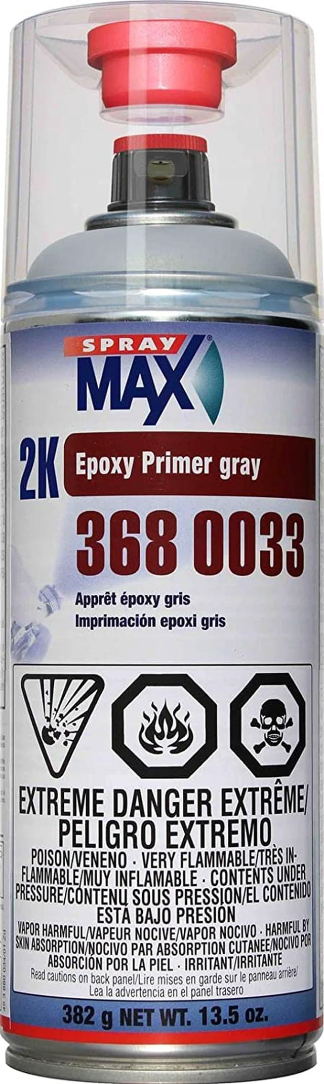 Alt view image 4 of 7 - 2K Epoxy Primer Gray | 2K Primer Automotive | Epoxy Spray Paint For Metal, Aluminum & Steel | Corrosion-Resistant, Fast-Drying, High Adhesion & Professional Grade | Epoxy Primer | 12.5 oz