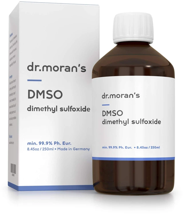 Main image of DMSO Pharma Grade 99.9% Ph. EUR. 8.45 fl oz - 250ml | Pure Liquid DMSO in Amber Glass Bottle | Undiluted & Odourless | Made in Germany