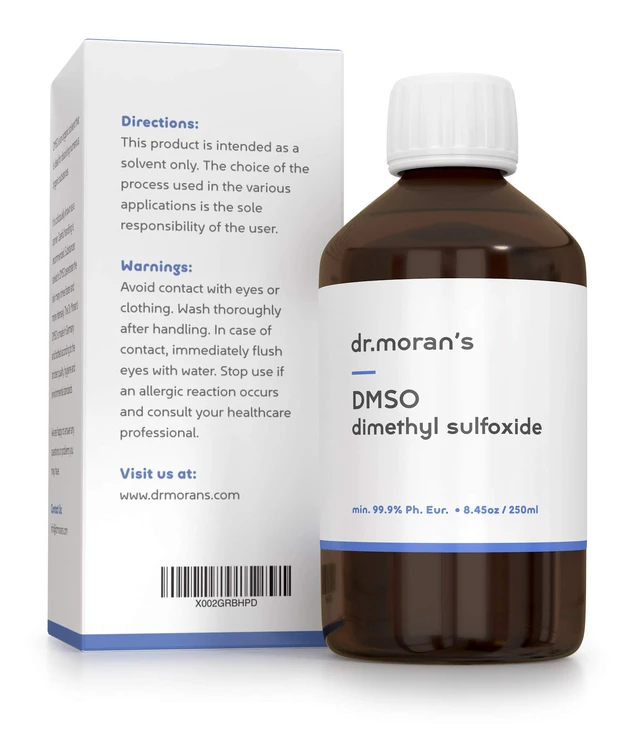 Alt view image 4 of 6 - DMSO Pharma Grade 99.9% Ph. EUR. 8.45 fl oz - 250ml | Pure Liquid DMSO in Amber Glass Bottle | Undiluted & Odourless | Made in Germany