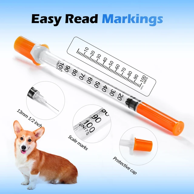 Alt view image 4 of 7 - Syringes 1ml 27 Gauge 1/2 inch U-100 27G 1cc 13mm Lab Syringe, Pack of 100