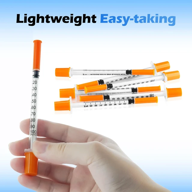 Alt view image 6 of 7 - 1ml 30 Gauge 5/16 Inch Lab Syringa, U-100 30G 1cc 5/16" (8mm), Pack of 100