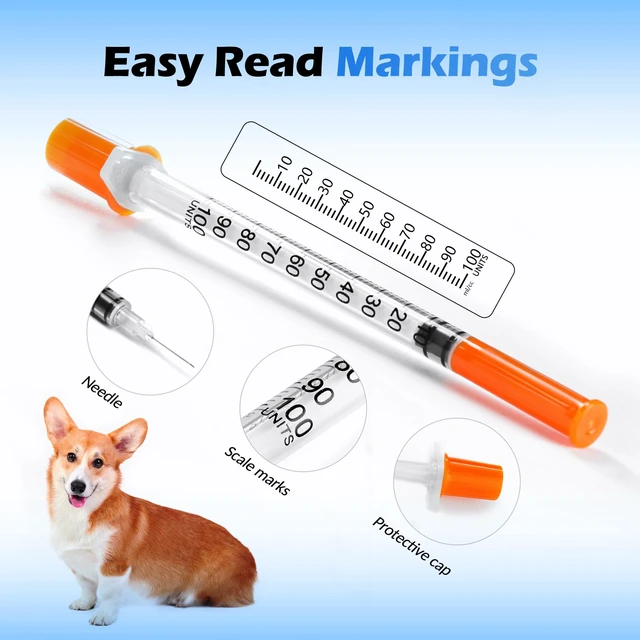 Alt view image 4 of 7 - Syringes 1ml 30 Gauge 1/2" 13mm U-100 30G 1/2 Inch Lab Syringe, Box of 100