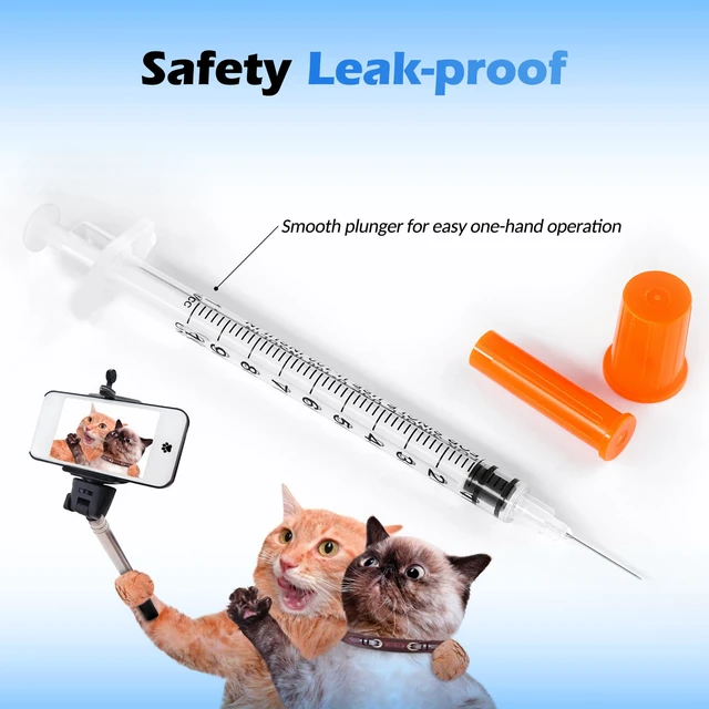 Alt view image 6 of 7 - Syringes 1ml 30 Gauge 1/2" 13mm U-100 30G 1/2 Inch Lab Syringe, Box of 100