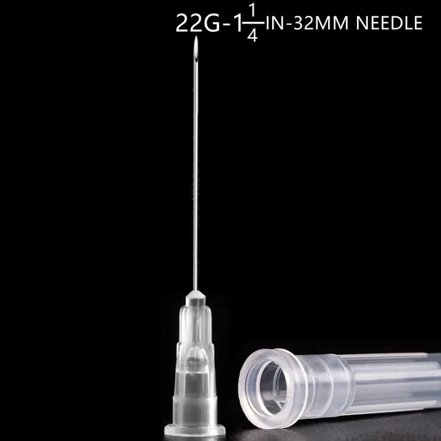 Alt view image 5 of 6 - 100 Pack 5ml/cc Plastic Luer Lock Syringa with 22Ga and Cap, Individually Sealed Wrapped, for Scientific Labs, Measuring Liquid, Refilling Cartridges or Glue Applicator