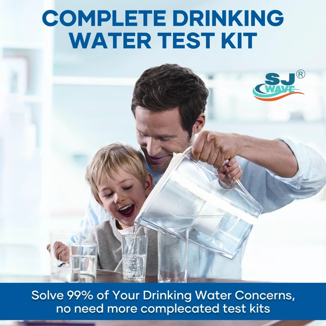Alt view image 6 of 7 - 22 in 1 Water Test Kits - 125 Strips Drinking Water Test Kit, Home Tap and Well Water Tester for Bacteria pH Hardness Lead Iron Copper Chlorine Cyanuric Acid