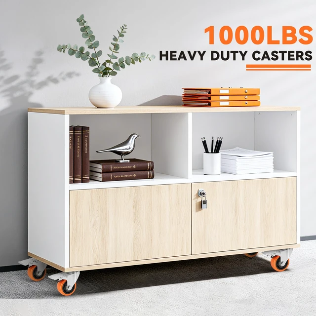 Alt view image 7 of 7 - WBD WEIBIDA 3 Inch Swivel Caster Wheels with Brake, Safety Dual Locking Casters Set of 8 Heavy Duty Plate Casters, Premium Polyurethane Wheels for Furniture and Workbench((Screws and Spanner)