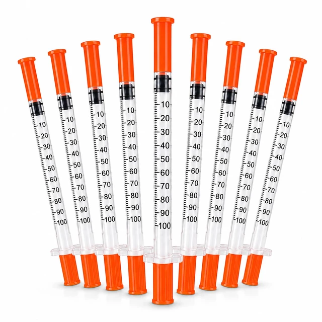 Main image of U-100 1 ml/cc 30g 5/16 inch Seringe, Individual,100 Pack