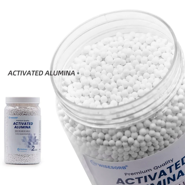 Alt view image 4 of 7 - 6 LBS Activated Alumina, Alumina Desiccant Great for Filament Drying, Reusable Dessicant Dehumidifiers Desiccant Moisture Absorber Prevent Wet Filament