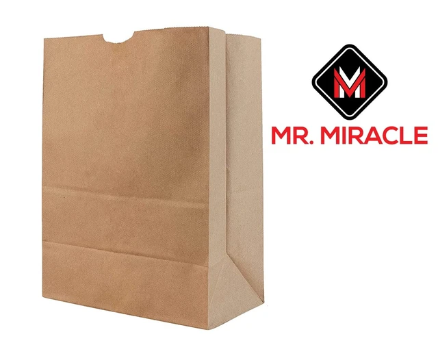Alt view image 6 of 6 - 57 Lb Large Kraft Paper Grocery Bags - 100 Count, 12 x 17 x 7 - Durable, Reusable & Eco-Friendly Shopping Bags, Brown Kraft Take-Out Bags for Retail, To-Go, Any Occasion