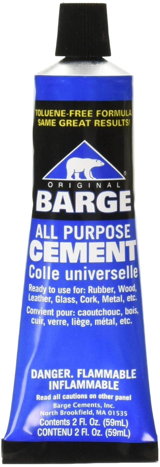Main image of All Purpose Cement, Blue, 2 oz Toluene-Free All Purpose Cement 2 oz Outdoor Gear Repair: Contact Cements