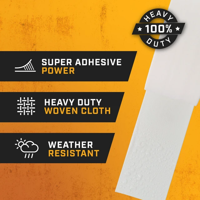 Alt view image 4 of 7 - White Gaffer Tape 4 Pack - 2 Inch x 30 Yards Pro Matte Gaff Tape Gaffers Tape Heavy-Duty Professional Grade, Water Resistant, Non-Reflective Matte, Residue-Free, Hand-Tearable for Stage