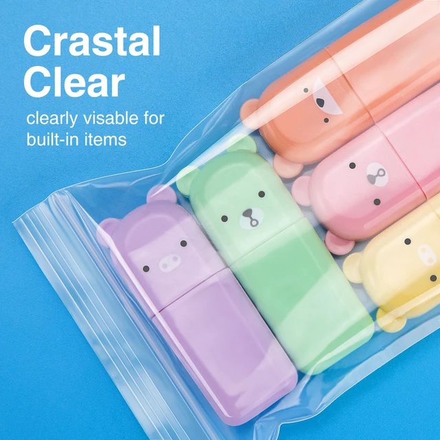 Alt view image 3 of 7 - 1200Pcs 3x5 inch Plastic Zip Bags, Clear, 2 Mil Resealable Zip Bag for Small Business, Jewelry Storage, Candy, Party Favors, Home, Gift, Travel